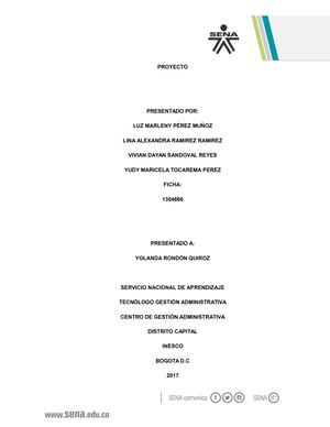 PROYECTO SERVICIO AL CLIENTE