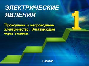 УРОК 8 КЛАСС Проводники и диэлектрики