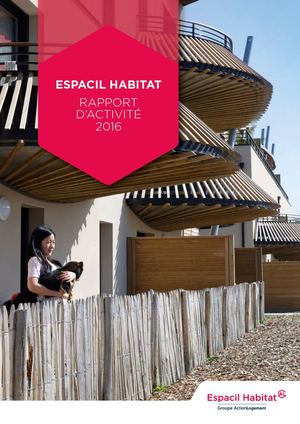 ESPACIL HABITAT RAPPORT D’ACTIVITÉ 2016
