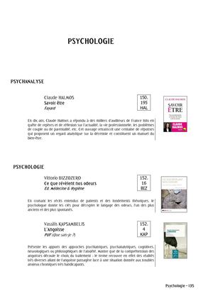 Psychologie Alinéa 44