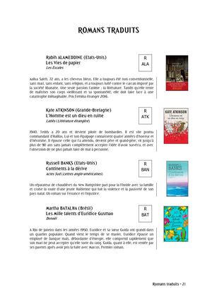 Romans traduits Alinéa 44