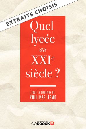 Quel lycée au XXIe siècle?