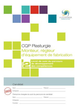 Outil 2 : Livret de suivi du parcours de développement des compétences