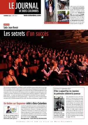 Le journal de Bois-Colombes JBC n° 122 ÉTÉ 2017