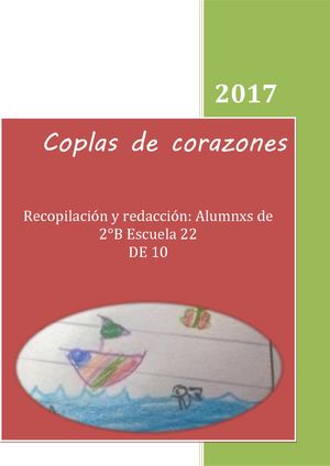Coplas Libro Segundo Grado 2017