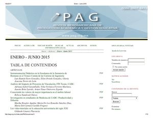 2015 Pag El Aprendizaje Distribuido, Primer Paso A La Virtualidad