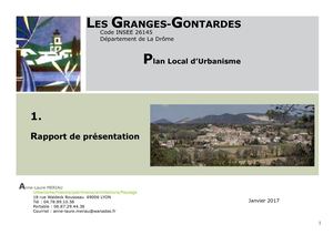 1 Rapport Présentation 01 2017