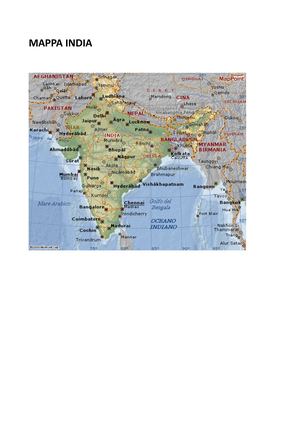 Mappa India