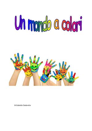 Attività Un Mondo A Colori1