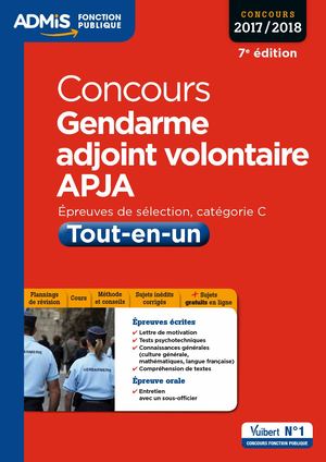 Concours Gendarme adjoint volontaire - APJA - Catégorie C - Tout-en-un