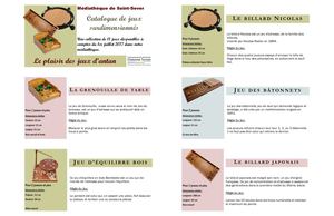 Catalogue des jeux à louer | Médiathèque de Saint-Sever