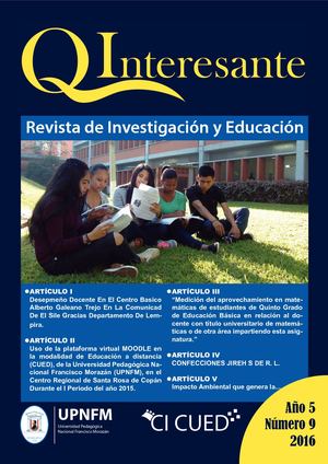 Qué Interesante. Año 6 Numero 9 2016