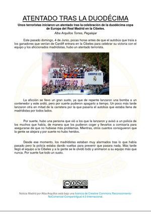 Atentado Tras La Duodécima