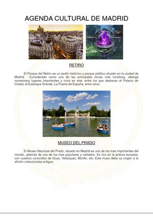 Agenda Cultural De Madrid