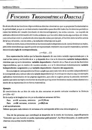 Funciones Trigonometricas