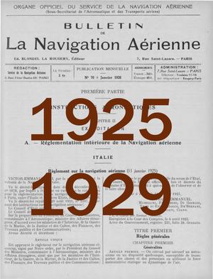 Bnae 1925-1929 Numéros 058 - 117