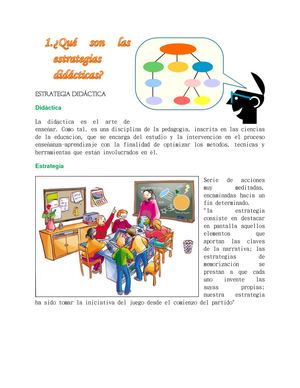 Las Estrategias Didácticas