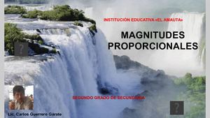 Magnitudes Proporcionales