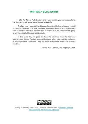 Writing A Blog Entry