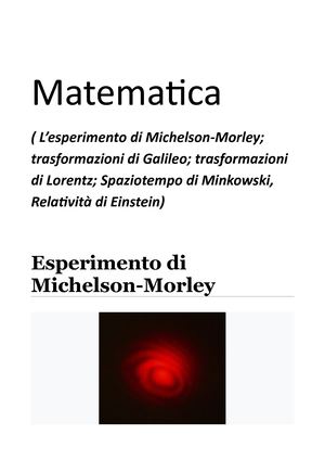 Matematica Tesina 2017