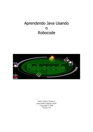 Aprendendo Java Usando Robocode