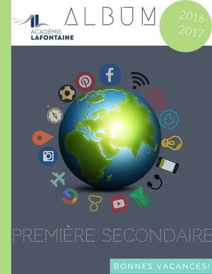 Album 1re secondaire 2016-2017