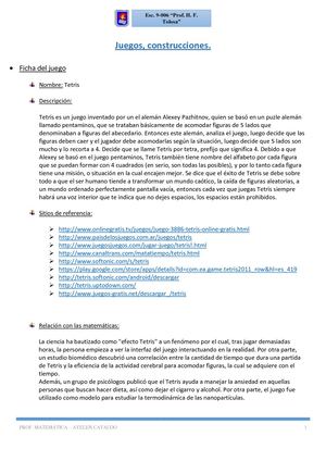 Juego Matemático