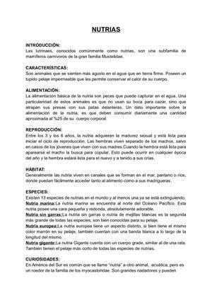 Nutrias