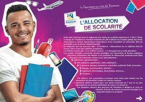 Dépliant Net Bourses : L'allocation de scolarité