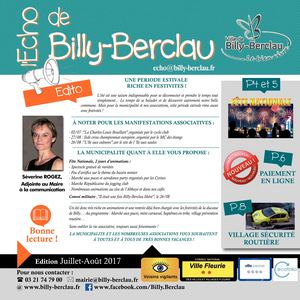 Echo juillet août 2017