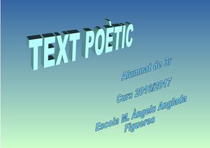 Text Poetic 17