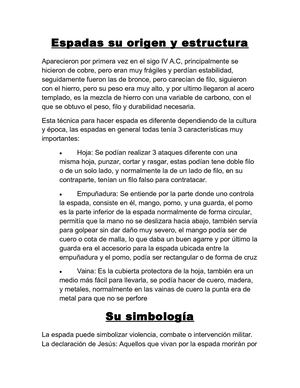 Espadas