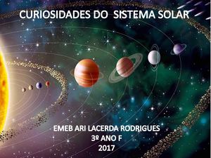 Curiosidades do Sistema Solar