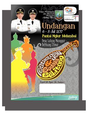 Undangan Festival Seni Budaya 2017