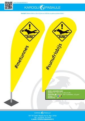 Zemu Lidojosi Suni Pludmales M 16062017