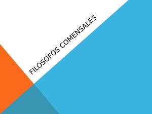 Filosofos Comensales
