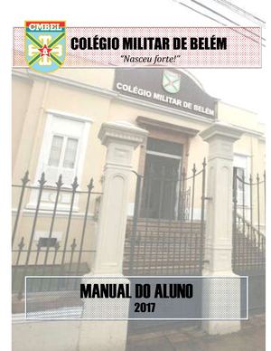 Manual Do Aluno Cmbel2017 Atualizado Em 19jun2017 Revisado Ca