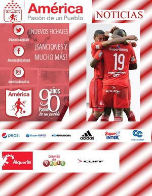 America De Cali Trabajo De Sistemas