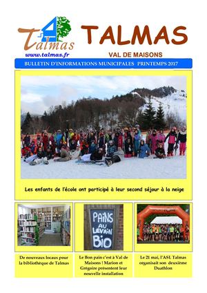 Bulletin Municipal Talmas Juin 2017