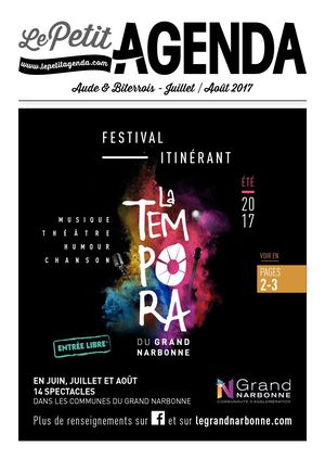 Le Petit Agenda Aude & Biterrois - Eté 2017