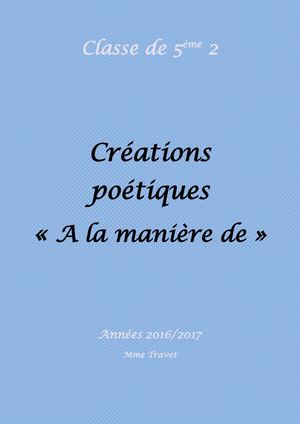 Créations poétiques 5e2