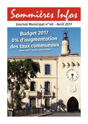 SOMMIERES INFOS AVRIL 2017