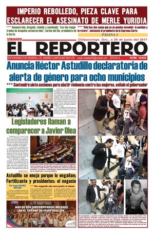 El Reportero 20 de junio del 2017
