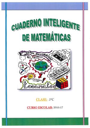 CUADERNOS INTELIGENTES MATES 5ºC