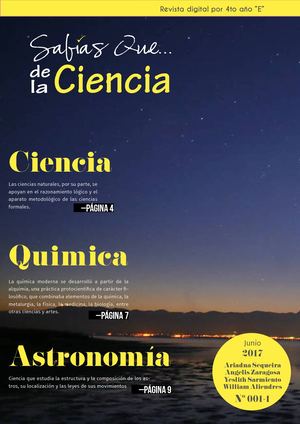 Sabías Que de la Ciencia