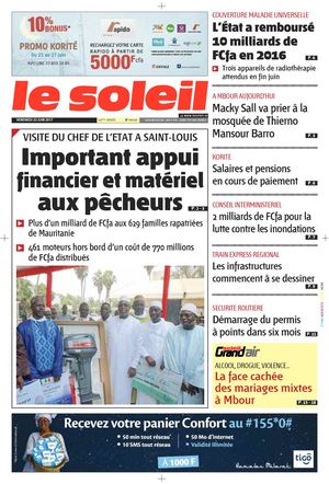 Edition Du 23 Juin 2017