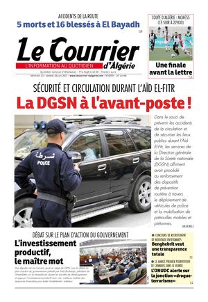 Le Courrier D'Algérie Du Samedi 24 Juin 2017