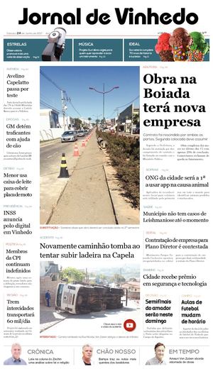 Jornal De Vinhedo Sabado 24 De Junho De 2017 Edic 1648