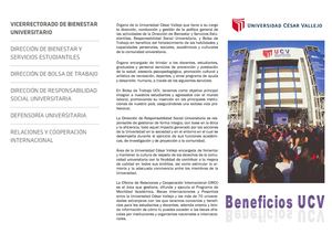 Beneficios Ucv