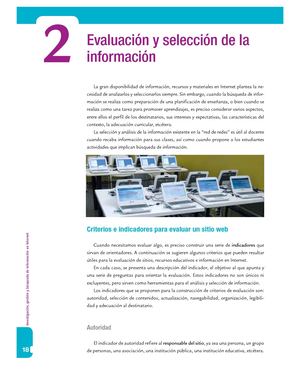 Evaluacion Y Seleccion De La Informacion